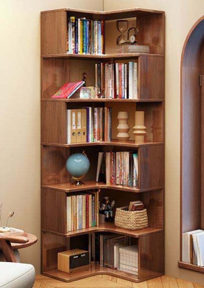 Mẫu kệ góc tường đẹp